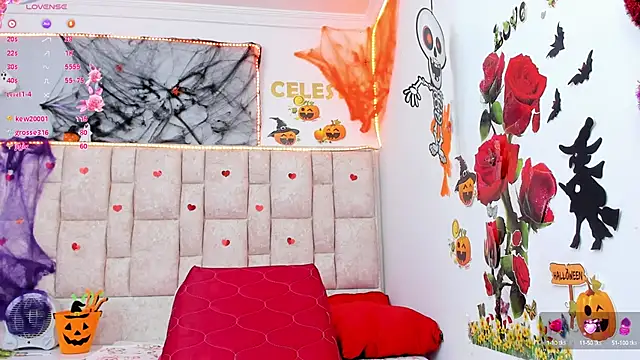 Snapshot of Celeste_Lincon chatting on October 11, 3:00 am Celeste Lincon online show from October 11, 3:00 am