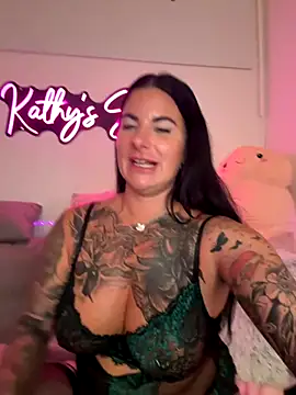 Snapshot of InKed-Kathy chatting on September 17, 10:19 pm InKed-Kathy online show from September 17, 10:19 pm