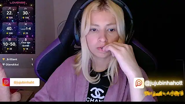 Snapshot of jujubinhahot chatting on September 27, 4:41 am jujubinhahot online show from September 27, 4:41 am