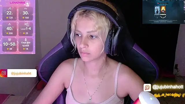 Snapshot of jujubinhahot chatting on October 29, 3:55 am jujubinhahot online show from October 29, 3:55 am