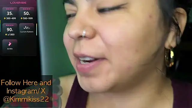kimmiakiss22 online show from October 30, 10:00 pm