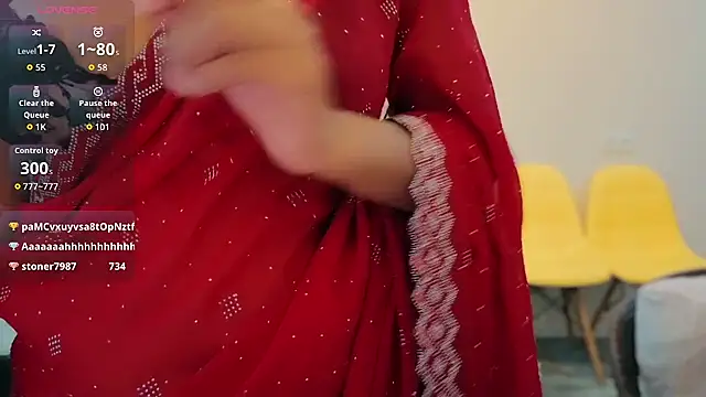 Snapshot of LushRitu chatting on September 28, 11:54 pm LushRitu online show from September 28, 11:54 pm