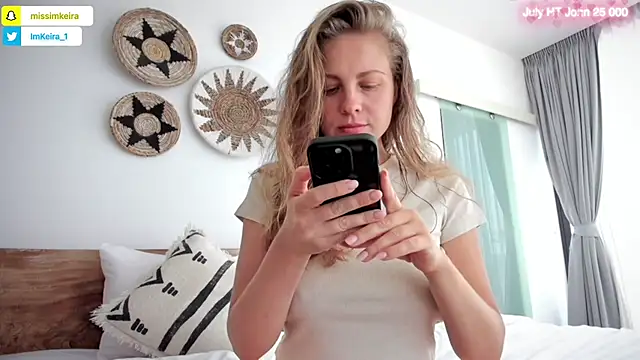 ImKeira online show from July 26, 6:43 am